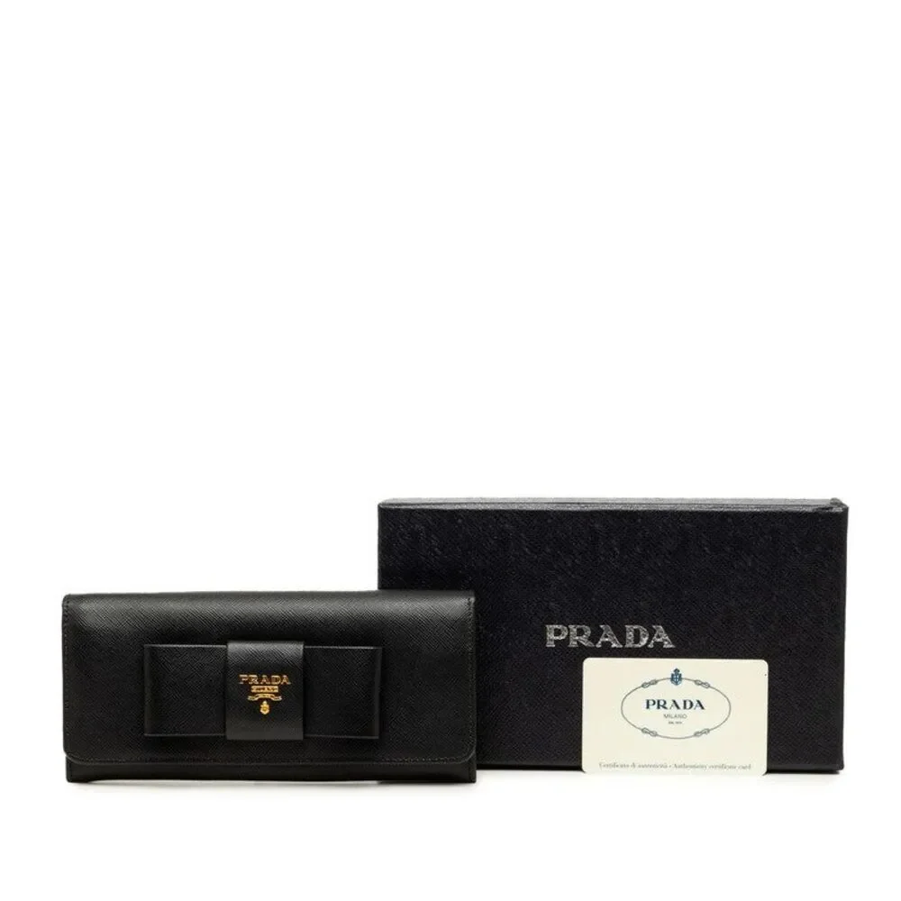 Prada Ribbon Long Wallet